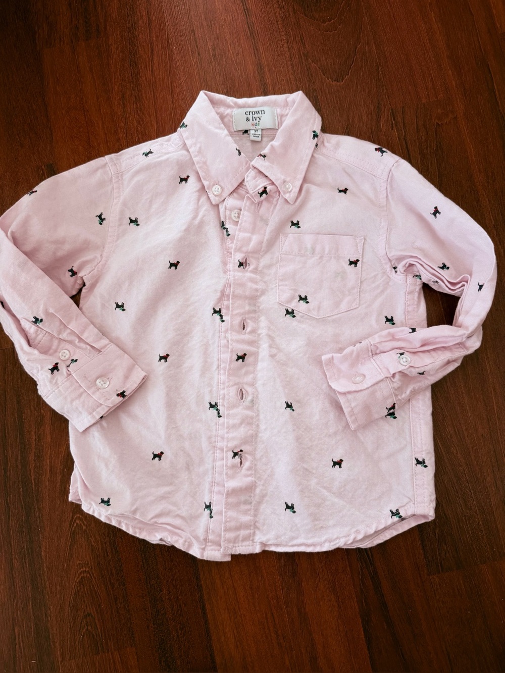 Crown & Ivy Collared Shirt sz 3T